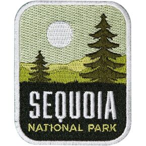 Sequoia National Park Patch - Sequoia Souvenir - Sequoia Iron On Travel Badge