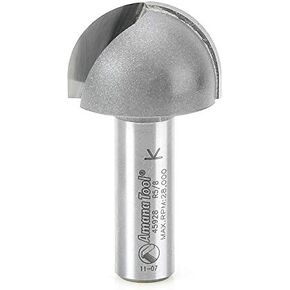 Amana Tool - 45928 Carbide Tipped Core Box 5/8 Radius x 1-1/4 Dia x 3/4 x 1/2" Shank