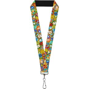 Buckle Down Lanyard-1.0-Stacked Wilderness Explorers Badges