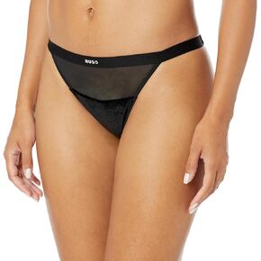 HUGO Women's Velvet Regular Rise Brief