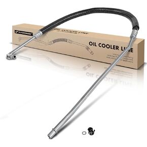 A-Premium Engine Oil Cooler Line Hose Assembly Compatible with Chevrolet Tahoe 1995 C1500 C2500 C3500HD GMC Yukon C1500 Suburban C2500 Suburban C3500