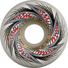 BONES WHEELS SPF Pool Sharknado Skateboard Wheels, 56mm, 84B / 104A, P5 Sidecut