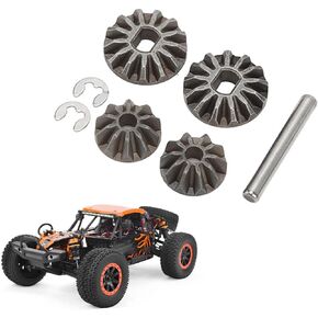 RC Differential Bevel Gear,Durable Steel Diff Bevel Gear Set Upgrade Parts for ZD Racing DBX 10 7173 1/10 RC Car Motor Driving Gear, RC Car Metal Differential Main Metal Spur Gear Set
