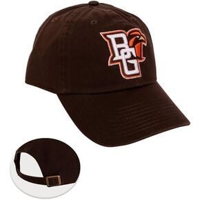 Desert Cactus Bowling Green State University Baseball Hat Falcons BGSU Brimmed Embroirderd Cap Adjustable Cloth Strap Adult (Style A)