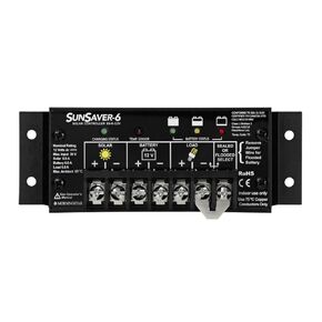 Morningstar SunSaver 10A PWM Solar Charge Controller 12V Battery LVD | Solar Controller | Solar Electric Fence Charger | Charge Controller | Solar Panel Controller | Lowest Fail Rate