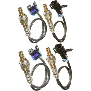 2 Pairs Upstream and Downstream Oxygen Sensors Compatible with Chevy 2008 2009 2010 2011 2012 2013 Silverado 1500 V6 4.3L,Replaces#234-4337 234-4258