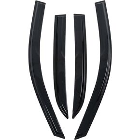 4PCS Side Window Visors Shades Shade Visor Rain Wind Sun Guards Replacement for 2003-2007 Honda Accord Sedan 4-Door