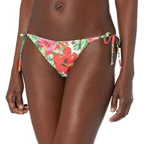 GUESS Women's Standard Reversible String Brief Swim Bottom