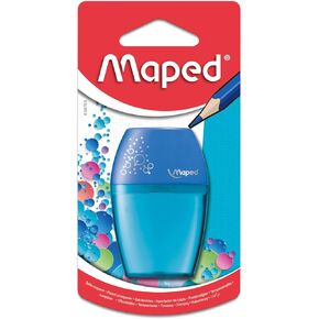 Maped Shaker 2 Hole Pencil Sharpener, Assorted Colors (035049)