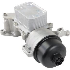 PANGOLIN 11428643745 Engine Oil Cooler Compatible with MINI COOPER R55 R60 R58 R56 R57 R59 R61 1.6L 1.6T Aftermarket Part, Replace OE 11 42 8 643 745