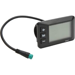 Aramox LCD GD01 Display, Electric Display 36V 48V LCD GD01 Display 5 Pin Waterproof Plug for 22.2mm Handlebar