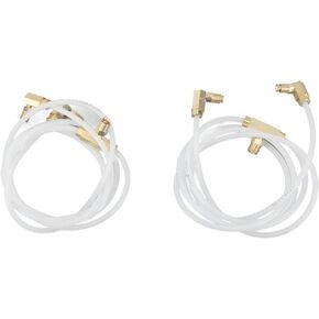2PCS Convertible Power Top Hydraulic Fluid Hose Line for Mustang 1964 to 2004