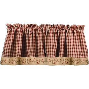 ديكورات منزلية بدائية ستارة بيري فاين تشيك - بارن ريد in Kuwait