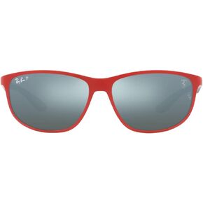 Ray-Ban RB4394m Scuderia Ferrari Collection Square Sunglasses
