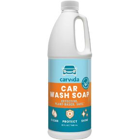 Car Wash Soap, Non-Toxic, Moderate-Foam Concentrated Professional Automotive Cleaning Soap, Plant-based, 32oz