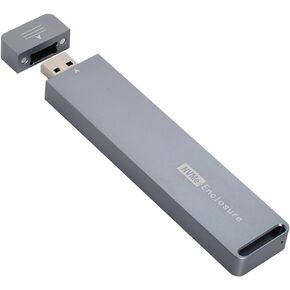 NFHK USB 3.0 to NVME M-Key M.2 NGFF SSD External PCBA Conveter Adapter RTL9210 Chipset with Case