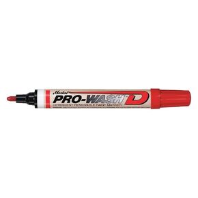 Markal Pro-Wash Detergent Removable Paint Marker with Real Paint, Blue (Pack of 12)