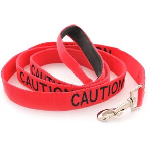 Caution Dexil Friendly Dog Collars Color Coded Dog Accident Prevention Leash 4ft/1.2m Prevents Dog Accidents by Letting Others Know Your Dog in Advance Award Winning