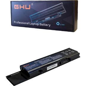 GHU New Battery 58 WH Replacement for Y5XF9 7FJ92 4JK6R 04D3C 312-0997 312-0998 Compatible for Vostro 3400 3500 and 3700 004D3C 004GN0G 04GN0G 04JK6R 07FJ92 0TXWRR CYDWV TXWRR TY3P4 5200 mAh