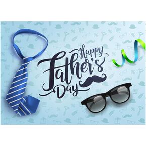 WOLADA Fathers Day Backdrop Happy Fathers Day Backdrop Happy Fathers Day Banner Fathers Day Background for Photography 7x5FT FW29
