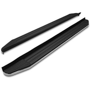 TAC Running Boards Compatible with 2006-2018 Toyota RAV4 SUV Aluminum Black Side Steps Nerf Bars