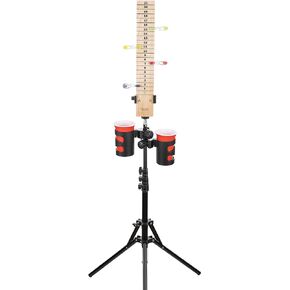 New Valley Walber Score Keeper Set for Cornhole Game - Scoreboard & Drinkholders for Cornhole, Easy to Assemble, Keep Track of Score for Outdoor Game