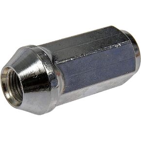 Dorman 611-143 Wheel Nut 1/2-20 Dometop - 13/16 In. Hex, 2-1/32 In. Length Compatible with Select Ford / Lincoln / Mercury Models, 10 Pack (OE FIX)