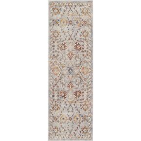 Jaipur Living Washable, Soft 3x12 Runner Rug, Boho, Blue and Gray, Entryway Rug, Hallway Runner