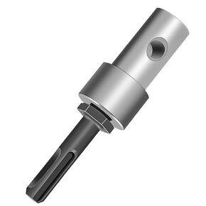 Round Shank Garden Earth Auger Drill Adapter,Auger Drill Adapter for Impact Driver,for Electric Drill Corded and Cordless Drill, SDS Plus,SDS Rotary Hammer Drill,Concrete Drill