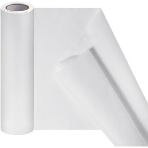 White Tissue Paper 15.74in x 87.48yd Acid Free Archival Tissue Paper 17g Unbuffered Acid Free Tissue Paper No Lignin Acid Free Tissue Paper for Storage, Christmas Gift Wrapping, Preserving Clothing