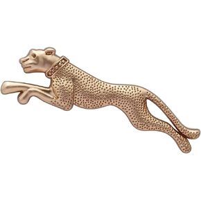 Golden Jaguar Hat Pin, Lapel Pin, Cap Badge Accessories for Men