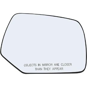 Passenger Side Mirror Glass Assembly With Plastic Backing Plate (Non-Heated) Compatible with 2008-2012 Ford Escape, 2008-2011 Mazda Tribute, Mercury Mariner