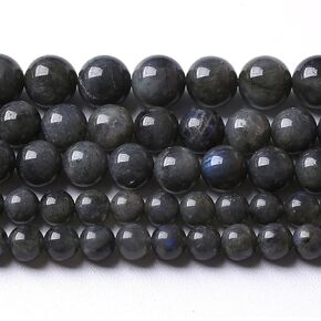 6MM 60PCS Colorful Selenite Gypsum Stone Crystal Beads for Jewelry Making DIY Bracelet