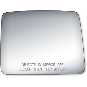 Fit System - 90245 Passenger Side Mirror Glass, Ford F150, (Towing Mirror top Lens), Ford F150, (Towing Mirror top Lens)