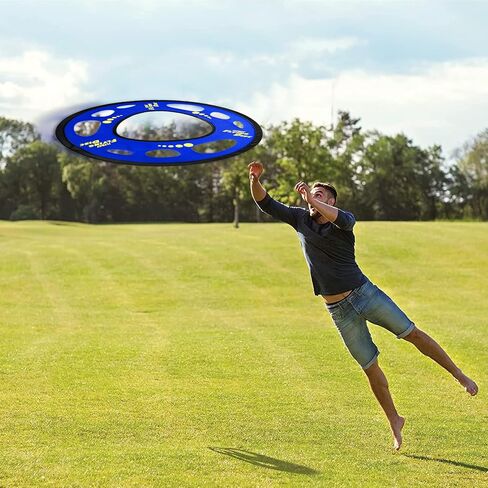 Giant Flying Disc Soft, Foldable & Floats in Air - Encourage Outdoor Play & Family Fun - Great for Kids, Parent-Child Interaction, and School Activities (27 Inch) in Saudi Arabia
