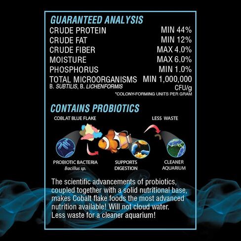 Cobalt Aquatics Mysis Spirulina Flake, 2 Lb in Kuwait