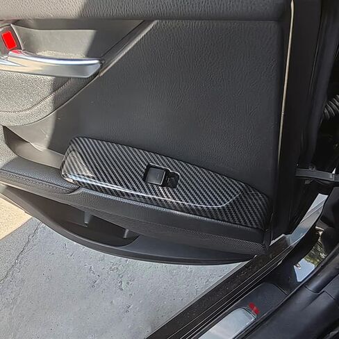 غطاء لوحة تبديل نافذة الباب الداخلي من Kolya، زر التحكم في النافذة، لملحقات Toyota Camry 8th 9th Gen 2018 2019 2020 2021 2022 2023 2024 2025 (لمحرك اليد اليسرى) in Kuwait