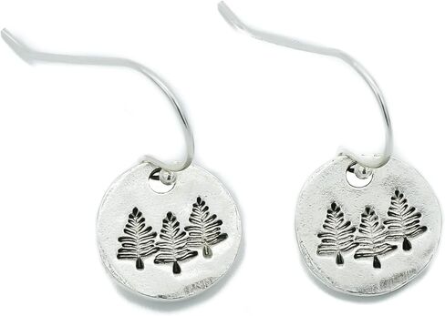 Pine Tree Earrings for Women Sterling Silver Ear Wires in Saudi Arabia