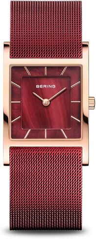 ساعة بيرينغ للنساء انالوج كوارتز كلاسيك كوليكشن بسوار ستانلس ستيل وكريستال الياقوت 10426-XXX-S in Kuwait