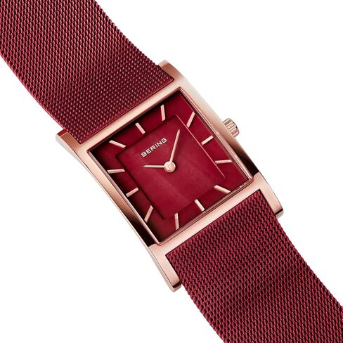 ساعة بيرينغ للنساء انالوج كوارتز كلاسيك كوليكشن بسوار ستانلس ستيل وكريستال الياقوت 10426-XXX-S in Kuwait