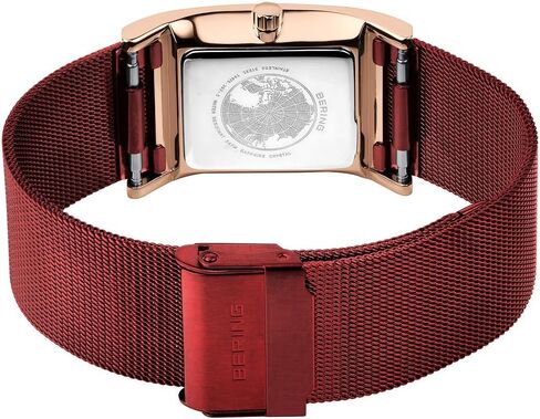 ساعة بيرينغ للنساء انالوج كوارتز كلاسيك كوليكشن بسوار ستانلس ستيل وكريستال الياقوت 10426-XXX-S in Kuwait