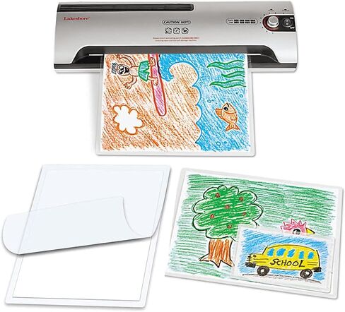 50 PackThermal Laminating Pouches, 9 x 11.5 Inches, 5 Mil Thick Clear Laminating Sheets in Kuwait
