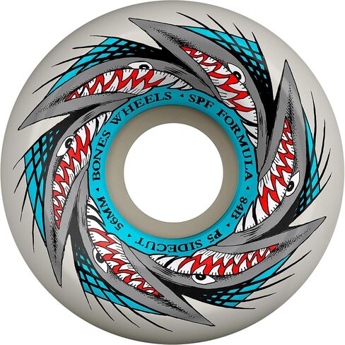 BONES WHEELS عجلات لوح التزلج SPF Pool Sharknado، 56 مم، 84B / 104A، P5 Sidecut in Saudi Arabia