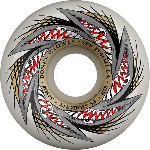 BONES WHEELS عجلات لوح التزلج SPF Pool Sharknado، 56 مم، 84B / 104A، P5 Sidecut in Saudi Arabia