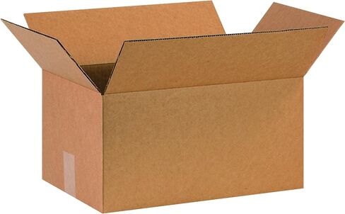 Aviditi 16 x 10 x 8 Corrugated Cardboard Boxes, Medium 16"L x 10"W x 8"H, Pack of 25 | Shipping, Packaging, Moving, Storage Box for Home or Business, Strong Wholesale Bulk Boxes in Saudi Arabia
