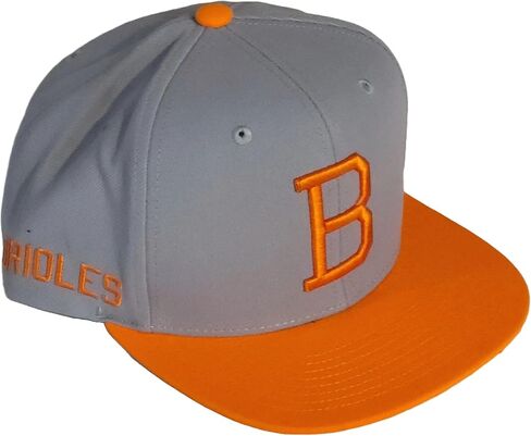 Mitchell & Ness Baltimore Orioles Cooperstown Away Snapback Hat Cap - Gray in Saudi Arabia