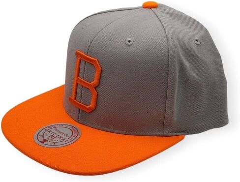 Mitchell & Ness Baltimore Orioles Cooperstown Away Snapback Hat Cap - Gray in Saudi Arabia