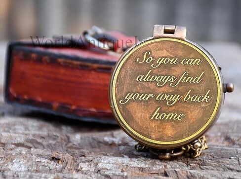 Engraved Brass to My Man/to My Husband/to My Boyfriend/Back to me/My Best Man/Fathers Day/Mothers Day/Valentines Day/Christmas Day Gifts in Saudi Arabia