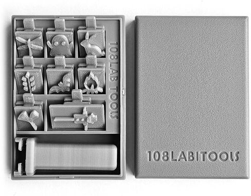 Tools Handmade Soap Point Stamp a Set of 8 or 9 Designs 6 Concept Options (Autumn) in Saudi Arabia