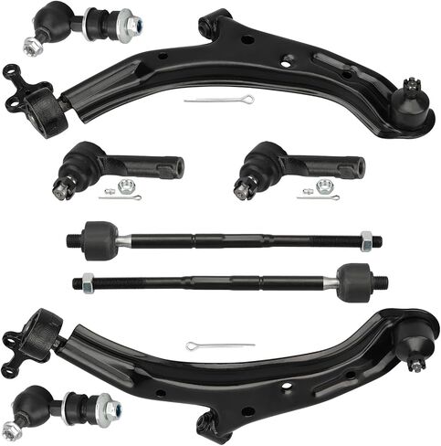 BRTEC Front Lower Control Arm Kits for 2007 2008 2009 2010 2011 2012 Nissan Sentra Inner Outer Tie Rods Sway Bars in Saudi Arabia